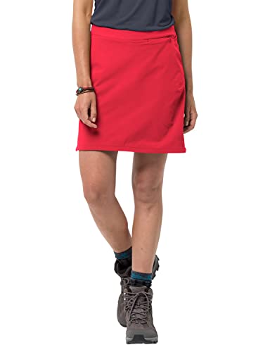 Jack Wolfskin Damska spódnica Hilltop Trail Skort W czerwony czerwony 36 1505471-668-36 (U Small 28/31)