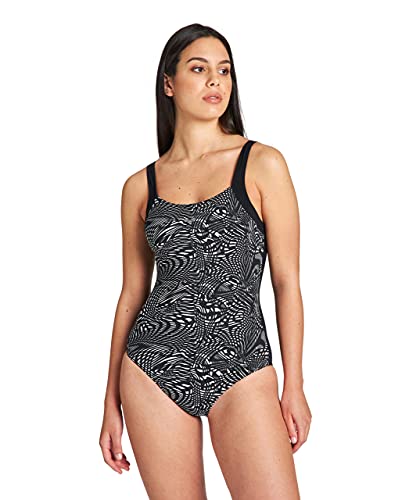 ARENA ARENA Damski strój kąpielowy Clara U Back One Piece One Piece One Piece Swimsuit czarny Black Multiblack 46 004129
