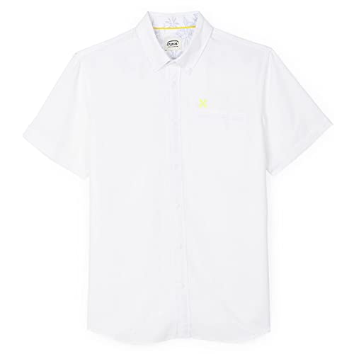 Oxbow Męska koszula N1commi biały S OXV917087_XBLAN