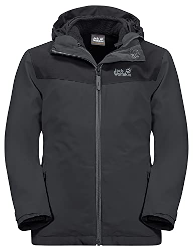 Jack Wolfskin Unisex dziecięca kurtka snowfrost 3 w 1 K Phantom 152