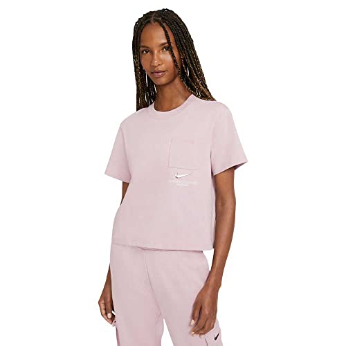 Nike Damska koszulka W Nsw Swsh Ss szampański/(biały) L