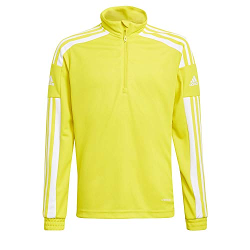 adidas Uniseks - dzieci Squadra 21 Training Top, Team Yellow/White, 13-14 Years