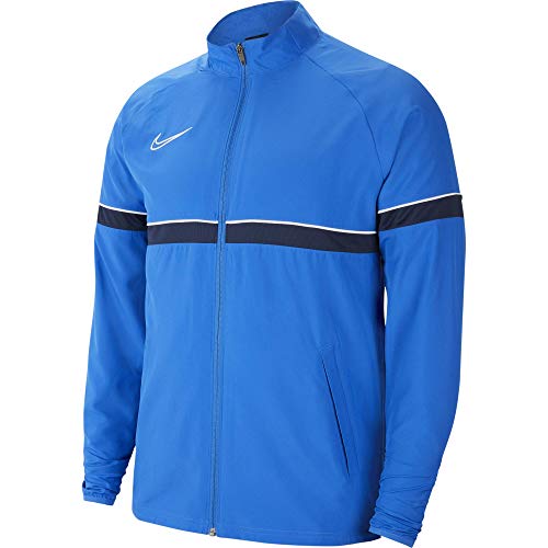 Nike Męska kurtka treningowa Dri-fit Academy niebieski królewski błękit / biały / morski / biały L CW6118