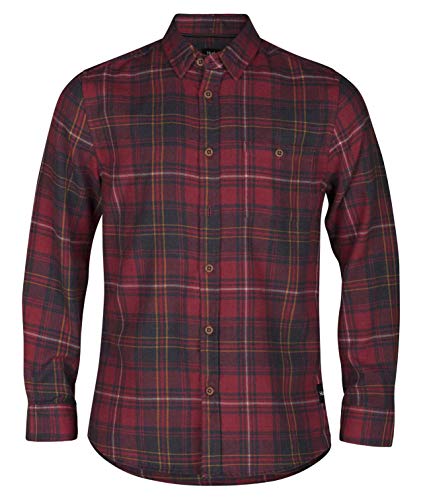 Hurley Hurley chłopięcy B Kurt Woven Ls Shirt czerwony Gym Red L AO2200