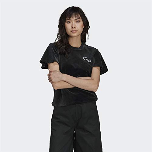 Adidas T-shirt damski czarny czarny 40 GN3062