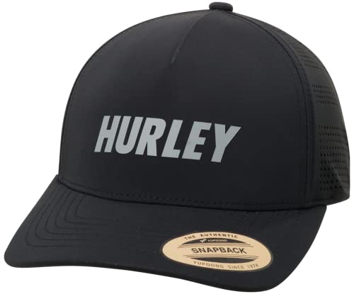 Hurley Hurley Męska czapka M Canyon Hat czarny czarny Rozmiar uniwersalny HIHM0019