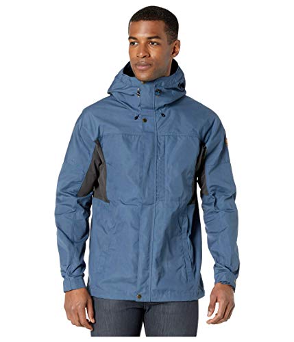 FJÄLLRÄVEN Fjällräven Męska kurtka Kaipak M z kapturem niebieski niebieski (wujek niebieski-ciemnoszary) XXL F81166