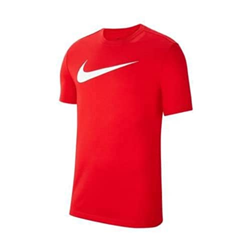 NIKE Nike Koszulka chłopięca Team Club 20 Tee (Youth) T-Shirt, University czerwony/biały, M CW6941