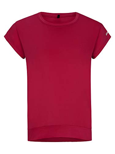 Ziener Ziener Damska koszulka funkcyjna Novely  rower, aktywności na świeżym powietrzu, fitness, sport  oddychająca, szybkoschnąca, z krótkim rękawem czerwony Red Pepper 38 219100