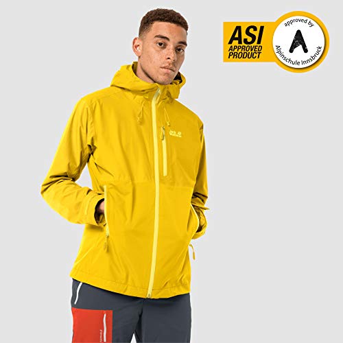 Jack Wolfskin Męska kurtka Eagle Peak Ciemna siarka L 1112991