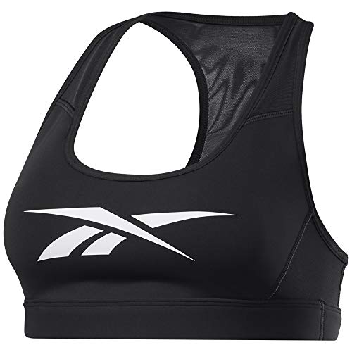 Reebok Damski sportowy biustonosz S Hero Racer Pad Bra-Read czarny czarny xxs FK5315