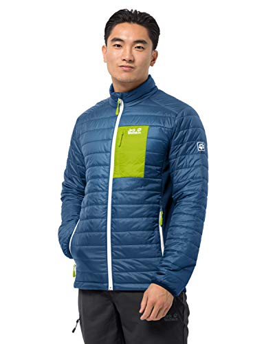Jack Wolfskin Męska kurtka Routeburn M niebieski indigo blue S 1205411-475-Small
