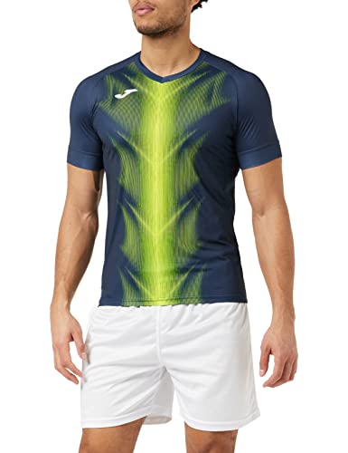 Joma Koszulka męska Olimpia niebieski niebieski morski/fluorescencyjny żółty M 101370.341.M