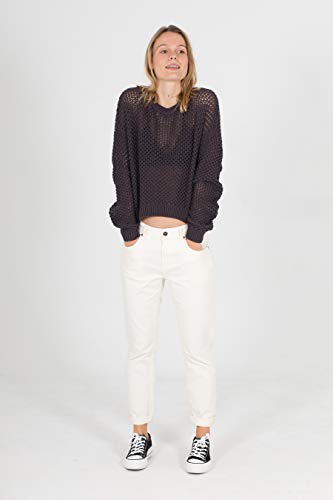 Hurley Bluza damska W Crop Knit Sweater szary szary XS 3HWKL0059