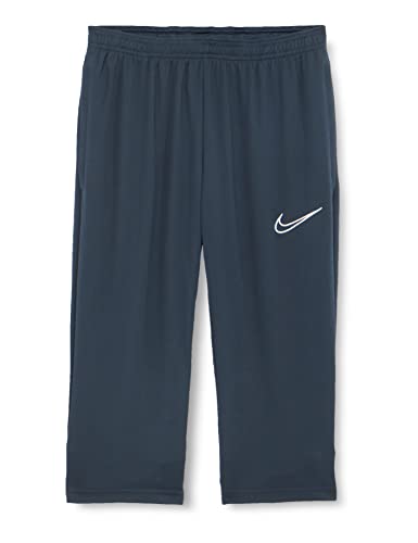 NIKE Nike Męskie spodnie treningowe Academy 21 3/4 Knit Pant niebieski Obsydian/White/White/White XL CW6125-451