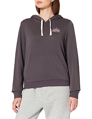 Hurley Damska bluza z kapturem W Pismo Burnout Perf Po szary szary L 3HCZ8869