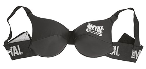 METAL BOXE METAL BOXE Damski biustonosz Mb031 czarny czarny l MB031_Noir_Taille L