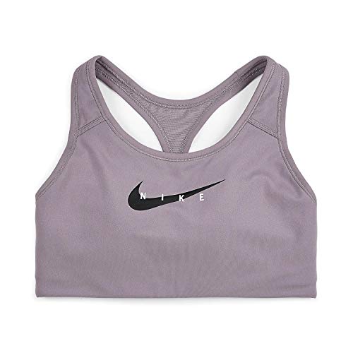 Nike Damski biustonosz W Nk Swoosh Pack Grx Bra Sports Bra fioletowy Purple Smoke/Purple Smoke/Black l DC5551-531
