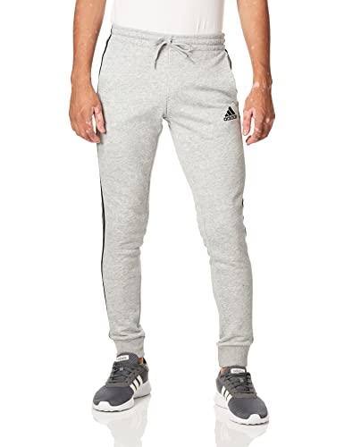 Adidas Spodnie męskie z 3 paskami French Terry Tc czarny Mgreyh/Black XXL GK8889