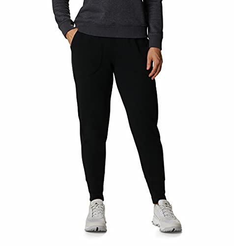 Columbia Damskie spodnie do joggingu z dzianiny Czarny M / 32L 1908731