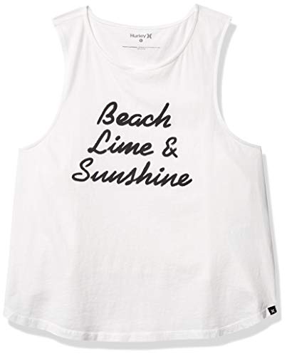 Hurley Damski tank top W Good Times Flouncy biały biały XS CQ6433