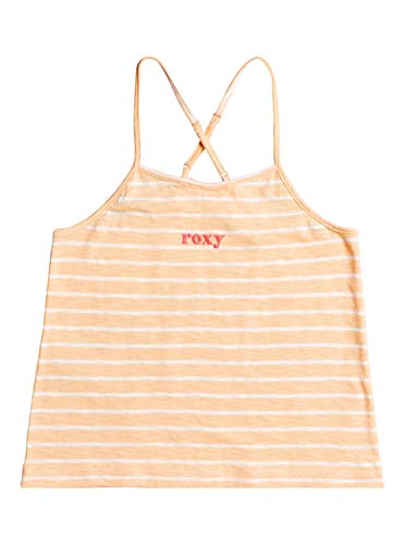 Roxy Dziewczęcy Beautiful Sunset - Strappy Top For Girls 4-16 T-Shirt pomarańczowa pomarańczowy S ERGKT03166-nez6