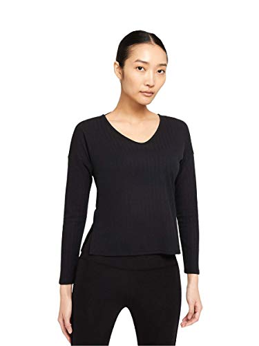 Nike Damska bluza Ny Pointelle Black/DK SMOKE GREY S CZ9186