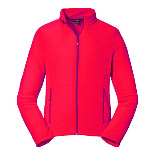 Schöffel Męska kurtka polarowa Cincinnati2 Casual Jacket Fleece Jacket 1 Goji Berry 52 22616