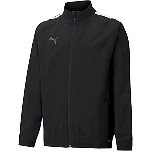 Puma Bluza dziecięca Teamliga Sideline Jkt Jr Black White 164 657260