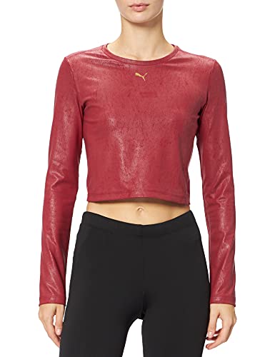 Puma Damska koszulka Moto Fitted Long Sleeve Shirt czerwony Intense Red L 520929