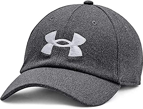 Under Armour Męska sportowa czapka, regulowana czapka z opaską przeciwpotową UA Blitzing Adj Hat szary Pitch Gray/Mod Gray Rozmiar uniwersalny 1361532-012-One Size Fits Most