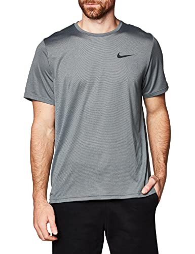 Nike Męski T-shirt Pro Dri-fit czarny Black/Smoke Grey/Heather/Black S CZ1181-010