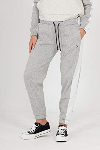 Hurley Spodnie damskie Therma Fleece Jogger szary szary melanż (Le Grey Heather) S CU2084