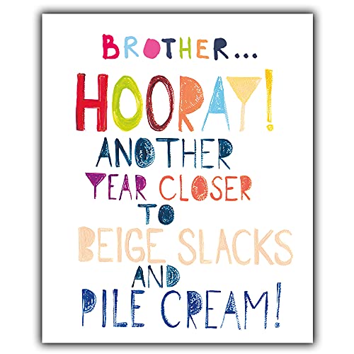 Emotional Rescue Brother, Hooray, papierowa sałatka. Kartka urodzinowa ZFPW9704