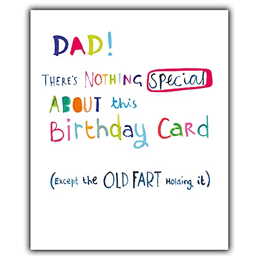 Emotional Rescue Tata, Old Fart, papierowa sałatka. Kartka urodzinowa ZFPW9703