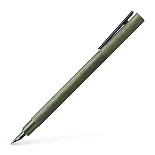 Faber Castell Pióro wieczne Neo Slim Aluminium Olive Green EF 146152