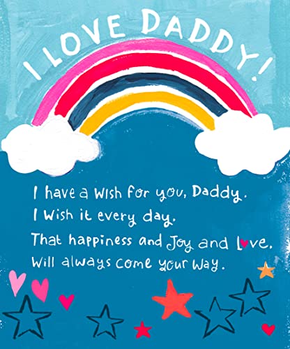 Emotional Rescue DADDY, A Wish, papierowa sałatka. Kartka urodzinowa ZFW9410