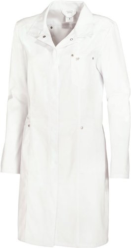 BP BP 4874-684-21-34 płaszcz dla kobiet, długie rękawy, wykładany kołnierz, 200,00 g/m mieszanka materiału ze stretchem, kolor biały, 34 4874 684 21 34