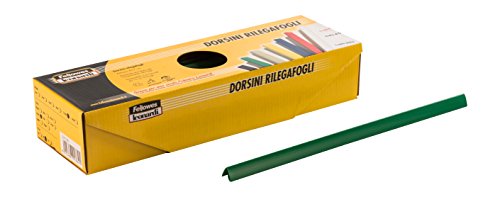 Fellowes D111VE Dorsini portfel, średnica 11 mm, opakowanie 30 sztuk, zielony