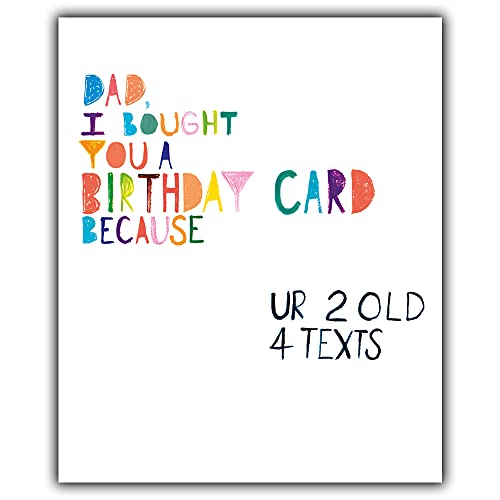 Emotional Rescue DAD, teksty, sałatka papierowa. Kartka urodzinowa ZFW9480