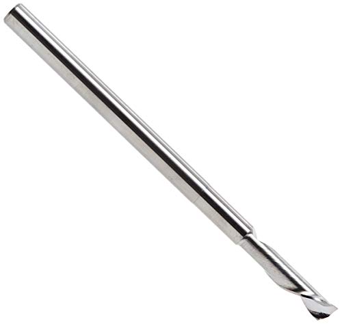 Karnasch 29165406002006100 frez trzpieniowy, jednoczęściowy, twardy metal i masywny, spirala lewa z prostym ostrzem, średnica cięcia 6 mm, 20 mm