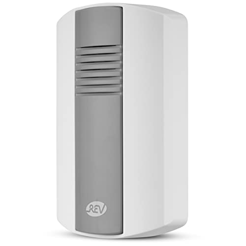 REV 0046880 Türgong, elektr. Türgong, 8 melodii, zasilanie bateryjne lub transformatorowe, biały