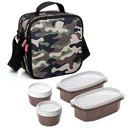 Zestaw Obiadowy Lunch Box Torba z 4 pojemnikami 08411801231258