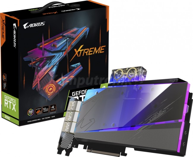 Gigabyte GeForce RTX 3080 Xtreme Waterforce WB 10GB