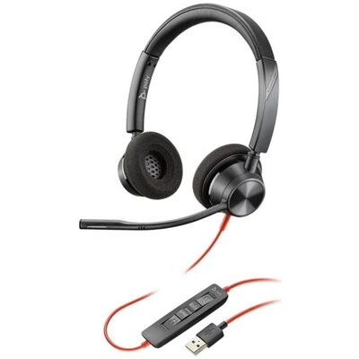 Plantronics Blackwire 3320-M USB-A Szare