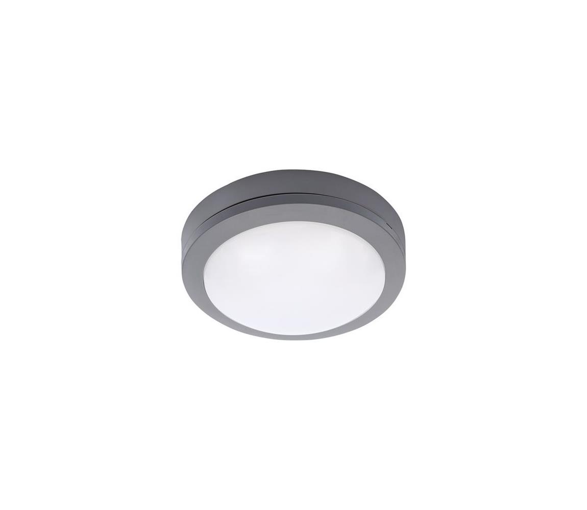 Brilagi - LED Plafon zewnętrzny LED/13W/230V śr. 17 cm IP54 antracyt