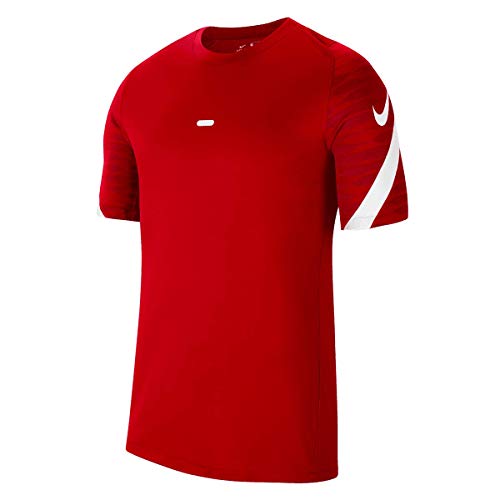 Nike Unisex dziecięca koszulka Strike 21 Top (Youth) z krótkim rękawem University Red/Gym Red/White/White 12-13 Jahre