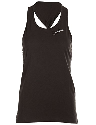 WINSHAPE Winshape MCT001 damski bardzo lekki modalny tanktop modalny styl Winshape Dance, fitness, czas wolny, sport, joga, trening czarny czarny L MCT001-SCHWARZ-L