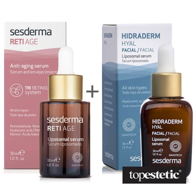 Sesderma Reti Age Serum + Hidraderm Hyal Liposomal Serum ZESTAW Serum przeciwzmarszczkowe 30 ml + Serum 30 ml