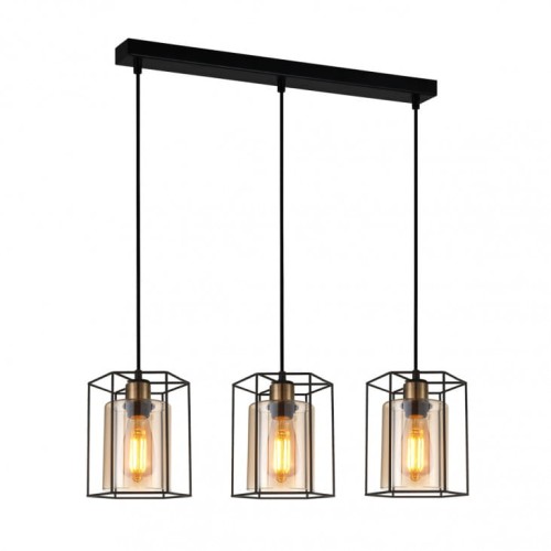 Italux Kalula PND-78901-3-BK+AMB PND-78901-3-BK+AMB